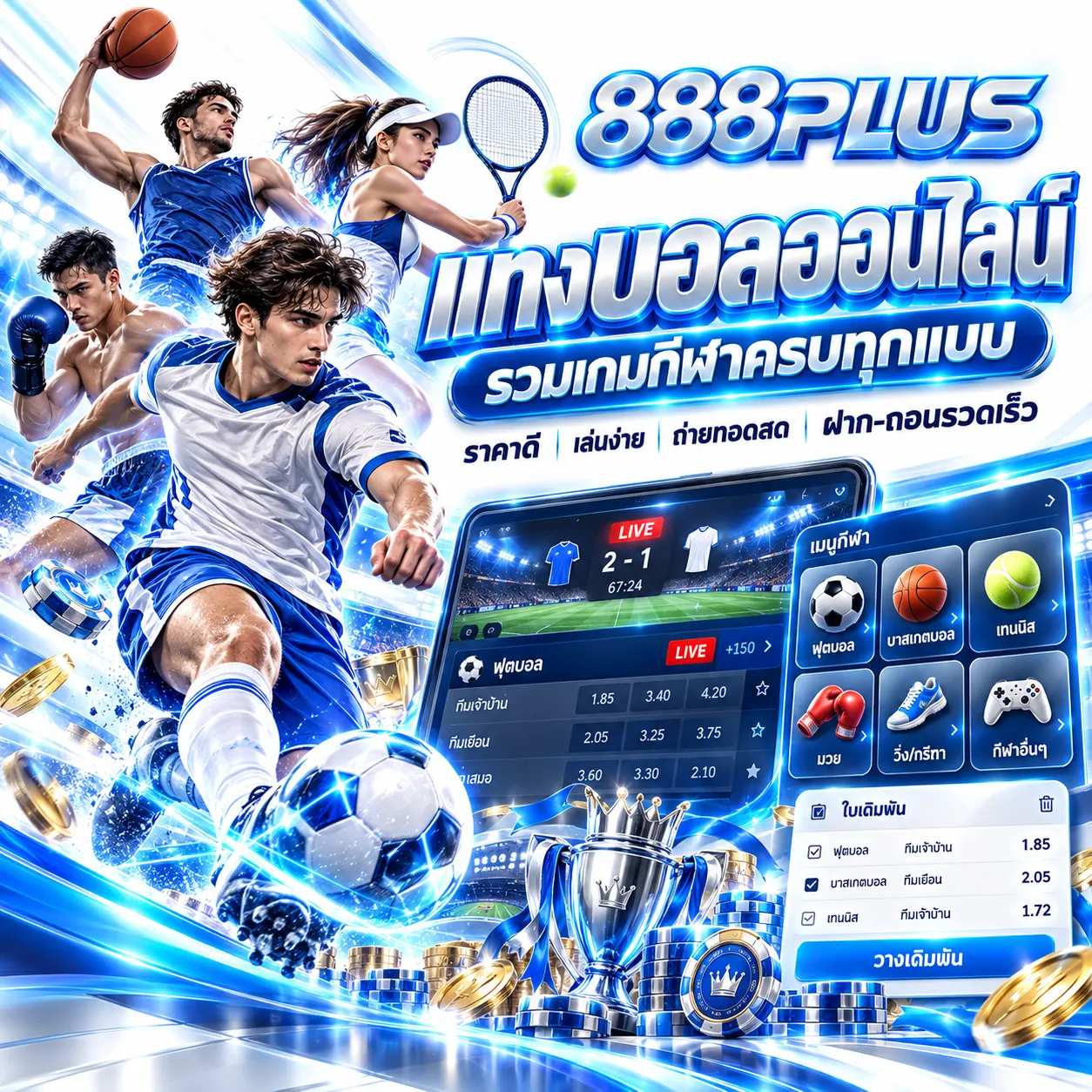 888PLUS - แทงบอล